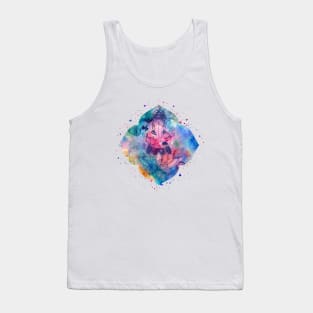 Ganesha on the Lotus Tank Top